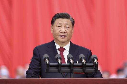 二十大報告，習近平總書記開...